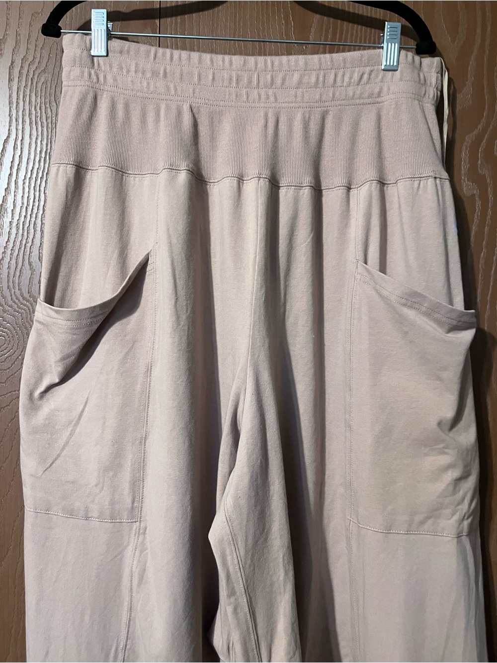 Free People Pocket Pants in Light Taupe - Picture 2 of 6